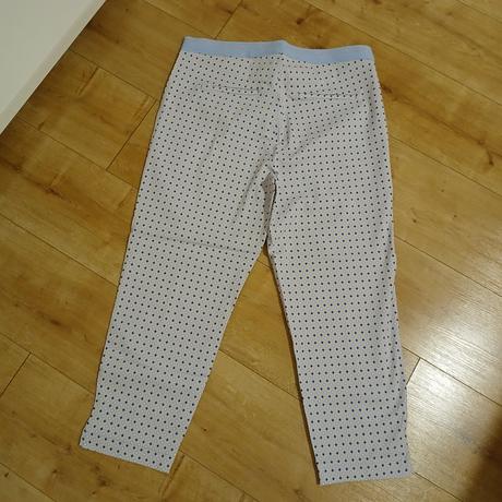 Bledomodro-marhuľkové obtiahnuté nohavice/jeggins, tchibo,46