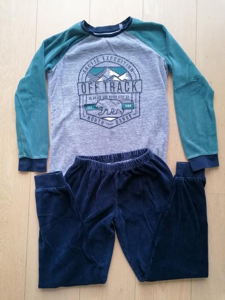 Teplé pyžamo 164, c&a,164