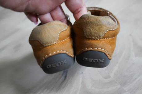 Mäkké kožené topánky geox, geox,22
