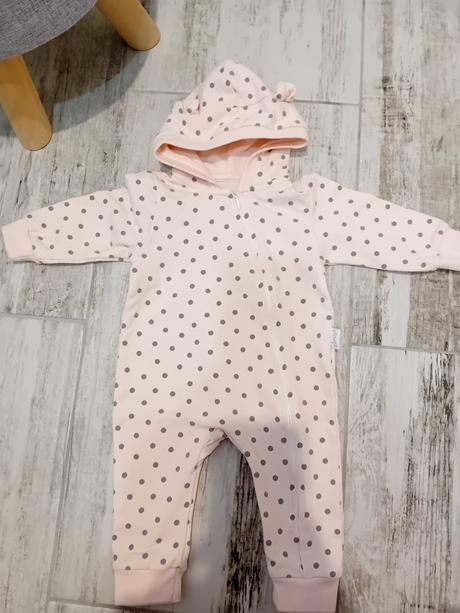 Teplakovy overal pre dievčatko, 68