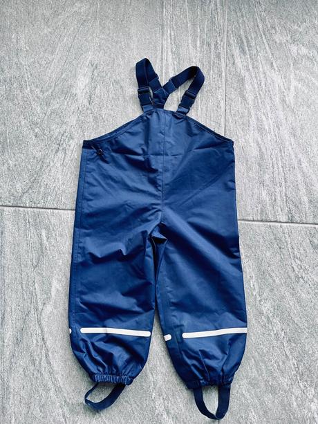 Nohavice na traky do dazda, tchibo,86