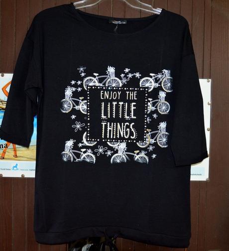 Dámske tričko s kvetom, 38 - xl