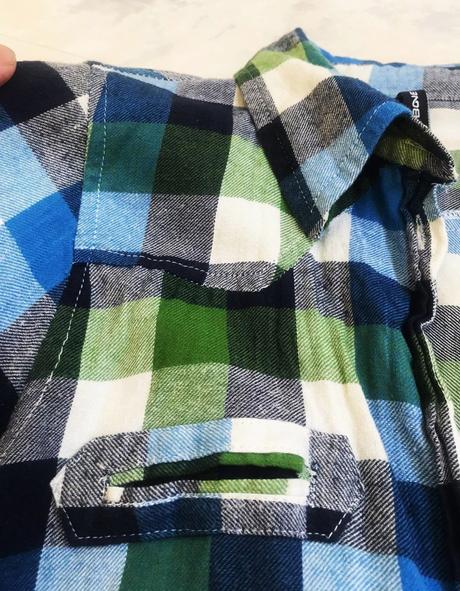 Flanelová košeľa, fishbone,m