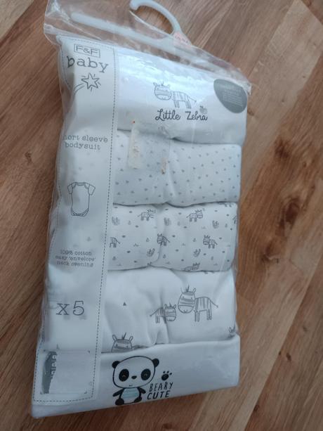 5x body s krátkym rukávom, f&f,86