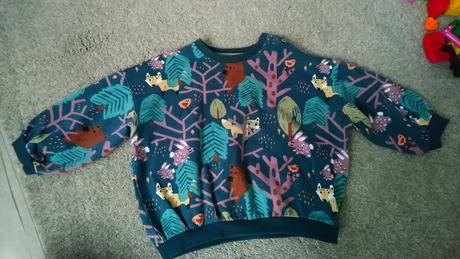 Mikina oversize, reserved,98