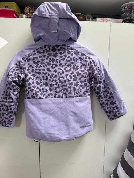 4f lyžiarska súprava-bunda,otepľovačky,rukavice, 122