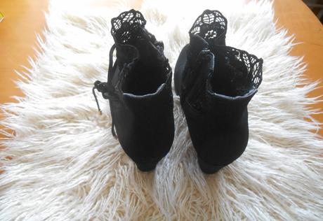 Členkové čižmy bosido s krajkou veľ. 39, 39