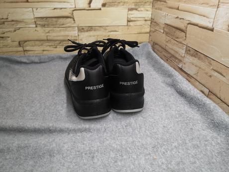 Prestige 41 - kožené čierne tenisky, 41