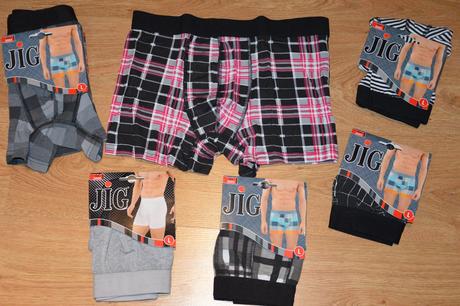 Pánske boxerky ružové jig, l / m / xl / xxl / xxxl