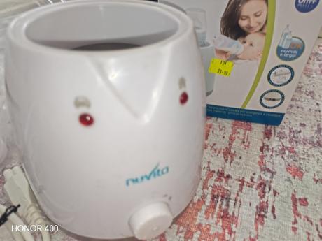 Ohrievačka na fľaše aj do auta, nuvita