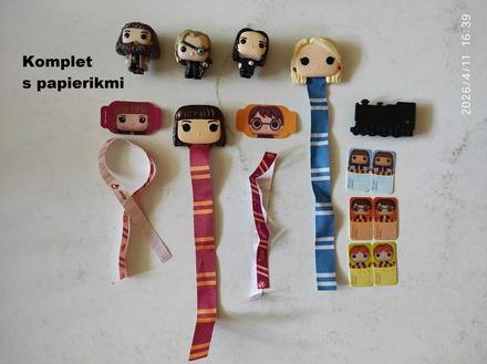 Kinder harry potter, funko, zvieratká, 