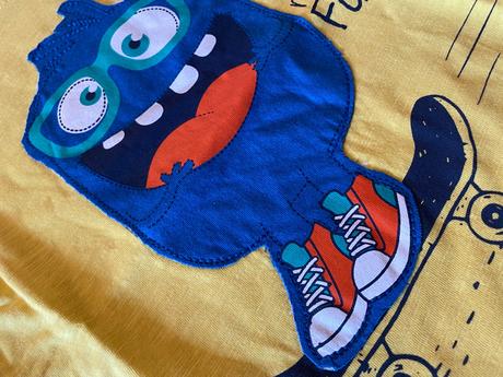 Tricko monster žlté, losan,92 / 98 / 104 / 110 / 122