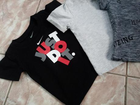 3xkvalitne tričká 74/80, cena spolu, next,74