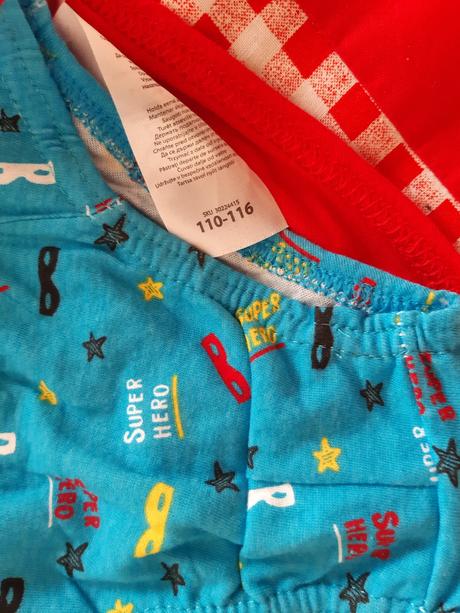 Bavlnene slipy 3 ks, 110