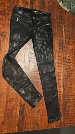 Lesklé nohavice elastické, orsay,xs