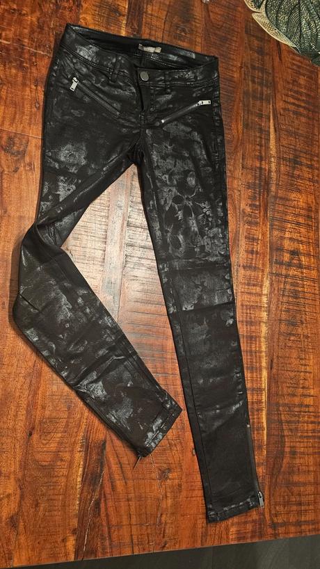 Lesklé nohavice elastické, orsay,xs