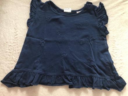 Tricko s krasnym chrbatikom, zara,98