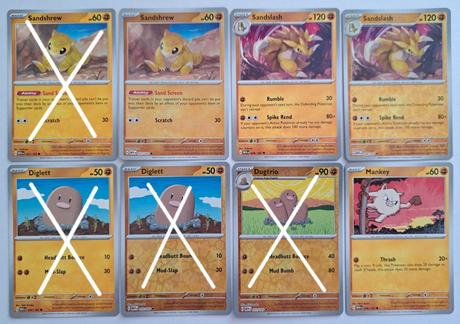 Pokémon karty "151 - mew" (7),