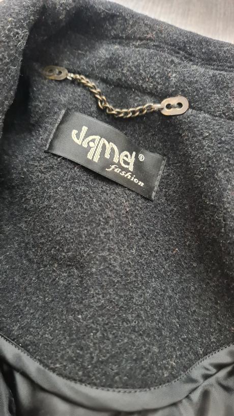 Pánsky čierny kabát, 50