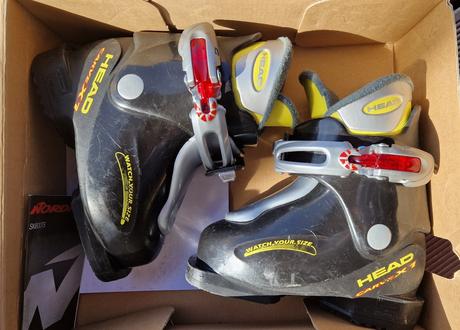 Detske lyziarky head carve x1 165mm, 24, head,24