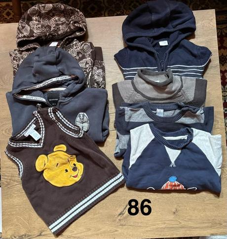 Taška s detským oblečením vel.86, 86–98