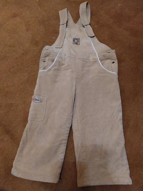 Zateplené nohavice na traky, 104