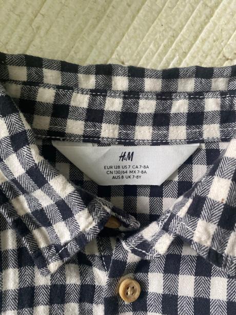 Kockovana kosela, h&m,128