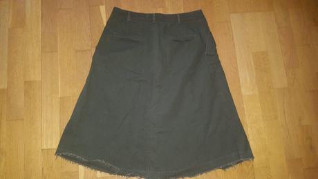 Krásna olivová sukňa zara, zara,l