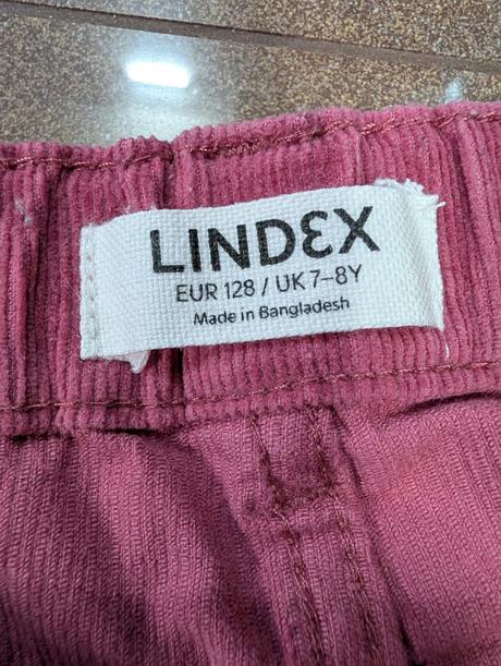 Mencestrove nohavice, lindex,128