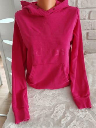 Mikina adidas ruzova s,m sadne, m