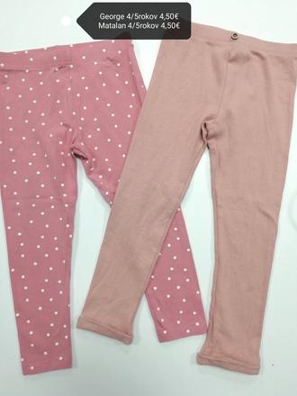 Ružové legíny, george,110