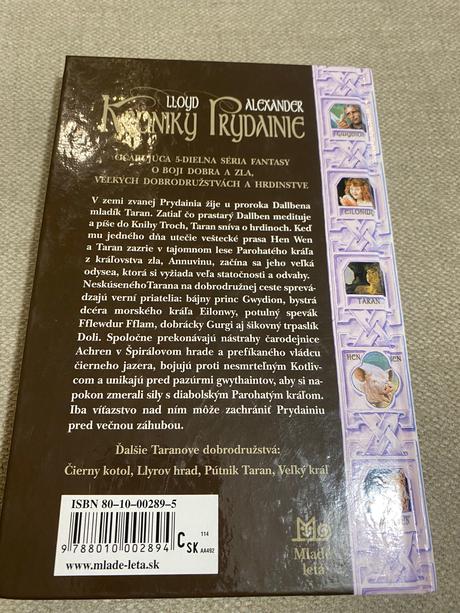 Kroniky prydainie - kniha troch lloyd alexander, 
