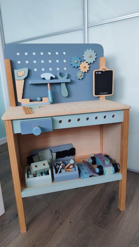 Drevený pracovný ponk little dutch, 