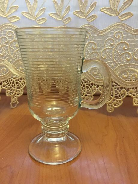 Sklenený pohár na čaj puding, 