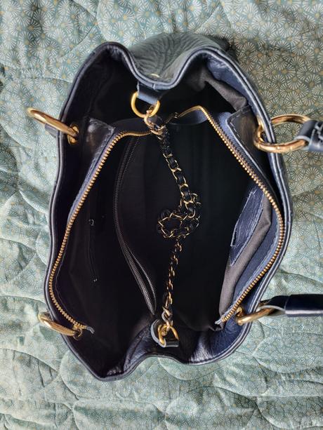 Talianska kožená kabela xenia nero, 