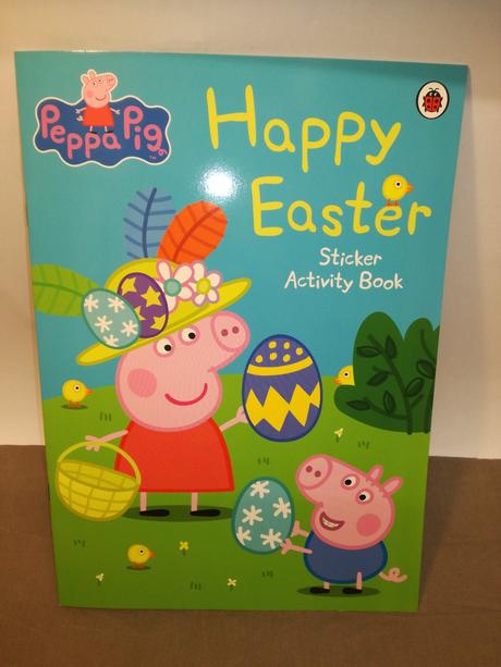 Peppa pig happy easter sticker activity nau22,