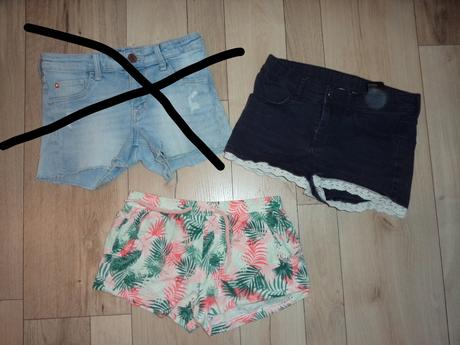 Šortky, h&m,140