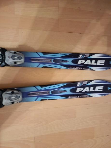 Lyže s viazaním, 120-129 cm