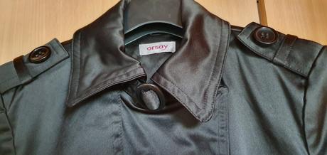 Čierny trenčkot orsay 36 alebo s, orsay,36