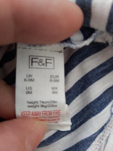 Tričká 4 ks, f&f,74