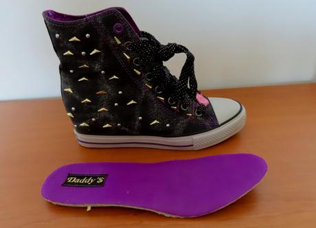 Kotníkové tenisky na skrytej platforme veľ.39, 39