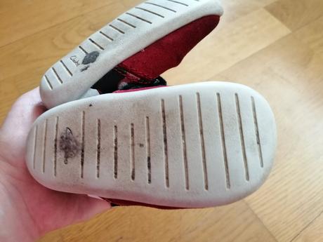 Kožené topánočky clarks, clarks,19