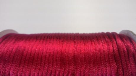 Saténová šnúrka červená 2,5 mm, 