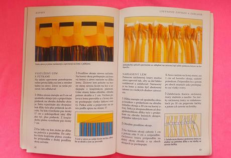 Závesy. strihanie, šitie, dekorácia., 