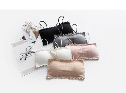 Bavlnena podprsenka tube, m / s / xs