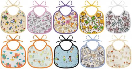 Akuku froté podbradník malý - viazaný, akuku