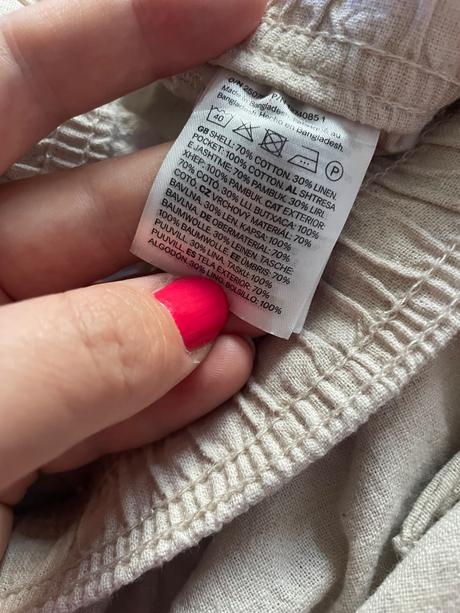 Ľanové nohavice h&m 158, h&m,158