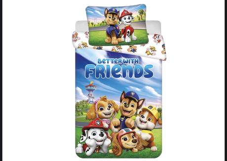 Detské obliečky labková patrola 100x135cm, 