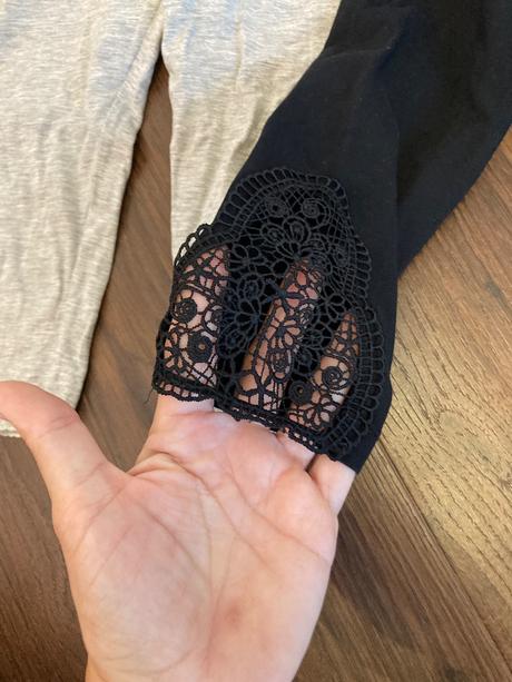 Leginky 2ks+tricko 110/116, h&m,110