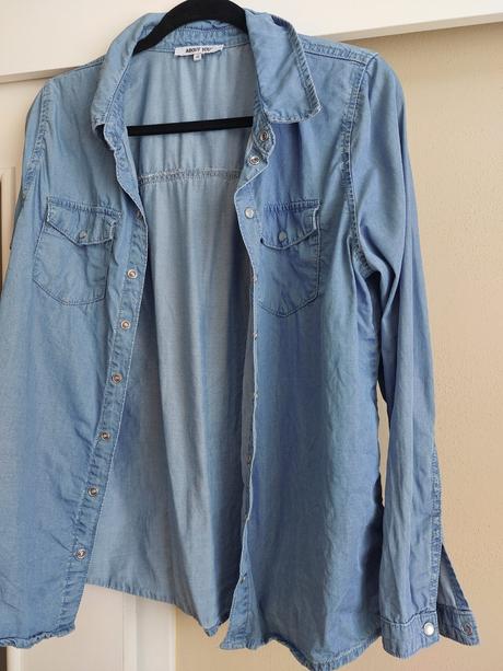 Rifľová košeľa about you 42/l, l